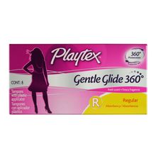 Tampones Con Aplicador Playtex Gentle Glide Regular X8 Und A Domicilio