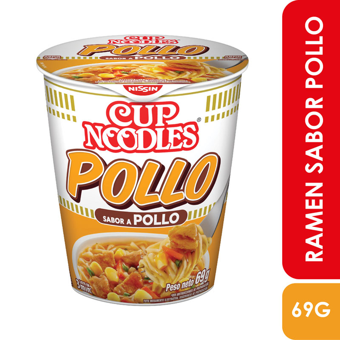 Sopa Instantánea de Fideos Sabor Pollo Cup Noodles a domicilio Bogotá