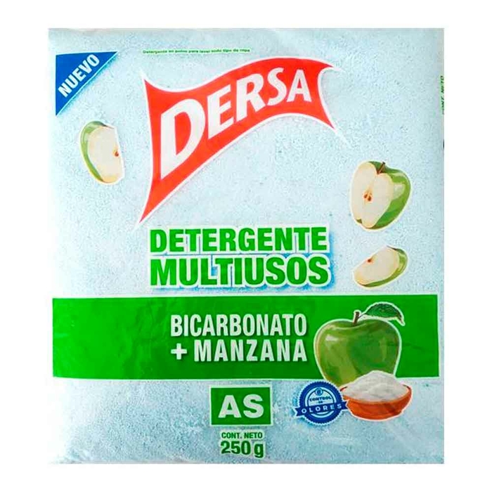 Detergente En Polvo Multiusos Bicarbonato Manzana Dersa A Domicilio