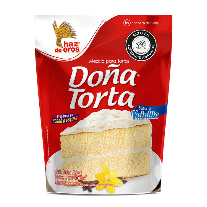 Mezcla Lista para Tortas Vainilla Doña Torta a domicilio - Bogotá, Colombia