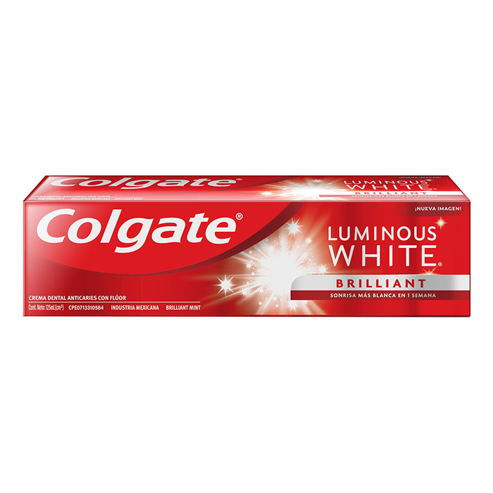 colgate luminous white brilliant