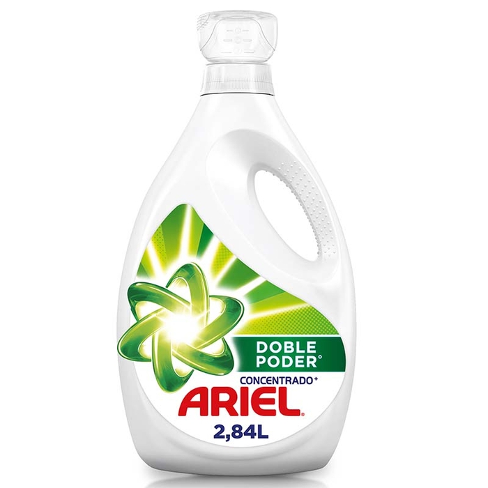 Detergente Líquido Ariel Doble Poder 2.84Lt