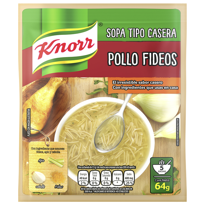 Sopa De Pollo Con Fideos Knorr a domicilio - La Calera, Colombia