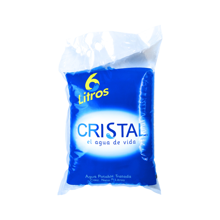 Agua Cristal Bolsa